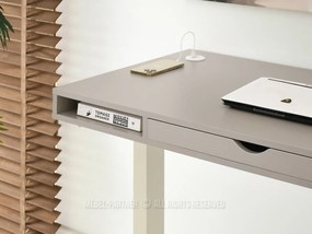 PC stolík Osto 120 (béžová + krémová). Akcia -22%. Vlastná spoľahlivá doprava až k Vám domov. 1109825