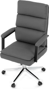 Kancelárska stolička sivá KA-D8104 GREY