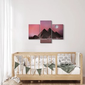 Obraz - Pyramídy Giza, Egypt (90x60 cm)