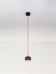 LED kávový dizajnový luster Conga