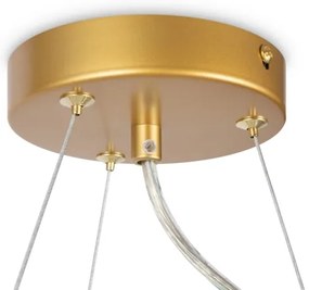 Maytoni MOD545PL-11G - Luster na lanku DALLAS 11xG9/28W/230V mosadz