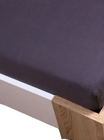 Homa jersey plachta sivá tmavá