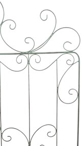 Mriežka na popínavé rastliny Mandevilla - 133 x 99 cm - Zelená antik