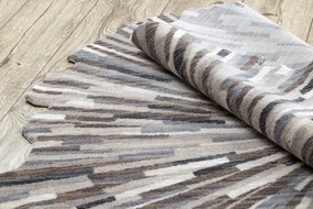 Koberec TINE 75317B Abstrakcia -  sivý / svetlo sivý