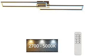 Brilo Brilo - LED Stmievateľný prisadený luster FRAME 2xLED/20W/230V 2700-5000 + DO BL1257