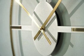 Dekorstudio Kovové nástenné hodiny Light Gold