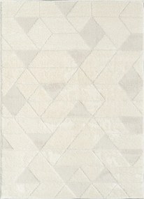 Angel Carpet, Kusový koberec Aurora 11 White, 60x110, biela, kancelária