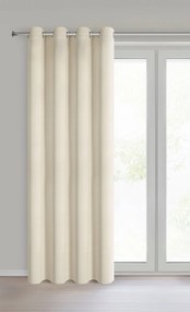 ZÁVES NA KÚŽKOCH NERISA 140X250 CM KRÉMOVÁ