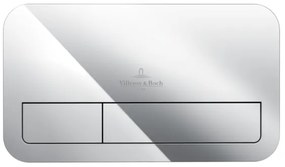 Villeroy & Boch 92249061 - Splachovacie tlačidlo VICONNECT lesklý chróm