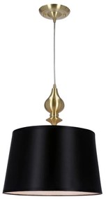 Závesné svietidlo v čierno-zlatej farbe ø 35 cm Prima Gold - Candellux Lighting