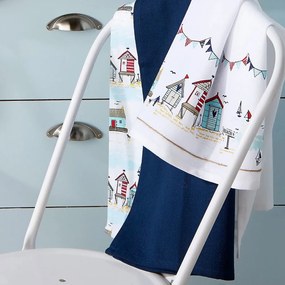 Súprava 3 bavlnených kuchynských utierok Cooksmart ® Beside The Seaside