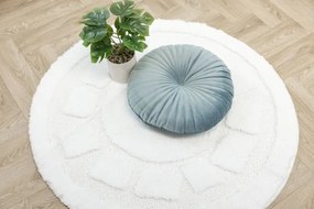 Kúpeľňový koberček Ocean biely kruh