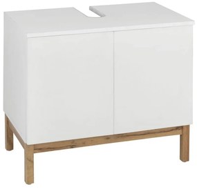 Biela skrinka pod umývadlo 56x35 cm Mirza – Støraa