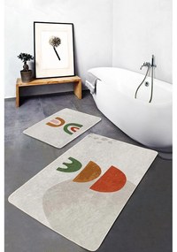 Béžové kúpeľňové predložky v súprave 2 ks 60x100 cm – Mila Home