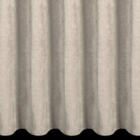 ZÁVES NA PÁSKE VELMA 140X270 CM TMAVOBÉŽOVÁ