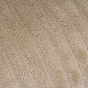 Hnedá deka z mikroplyšu 130x160 cm Fur Velvet – Casa Selección