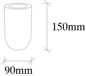 Stolová lampa Kavuk Egg hnedá