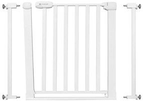 KINDERKRAFT - Bezpečnostná zábrana LOCK&amp;GO 75-103 cm biela