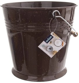 Smaltované vedierko 10 l Brown – Orion