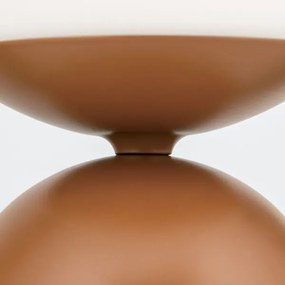 Orion LA 4-1223/1 - Stolná lampa STANLEY 1xE14/25W/230V keramika/hnedá