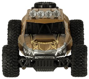 RC terénne driftové auto KIK 1:16, hnedé