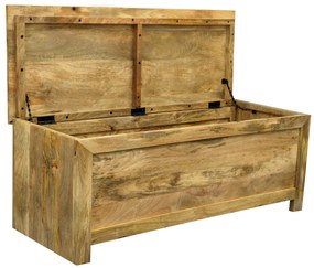 furniture-nabytek.cz - Truhla na sedenie 120x45x45 z dreva mango