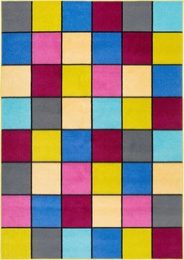 Detský koberec Funky Top Kuku žltý