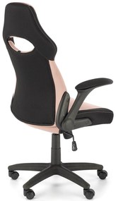 Kancelářská židle BLOOM růžová/černá