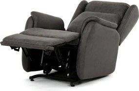 Polohovacie kreslo čierne, elektrické TV-L8902 BK3