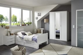 Nočný stolík Nadja, biela