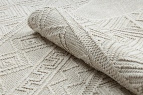 Koberec JERSEY 19234 krémový, kosoštvorce BOHO