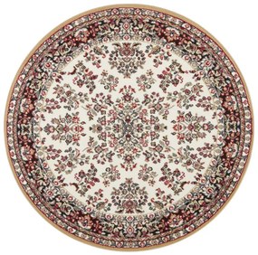 Koberec Oriental horčicový / krémový kruh