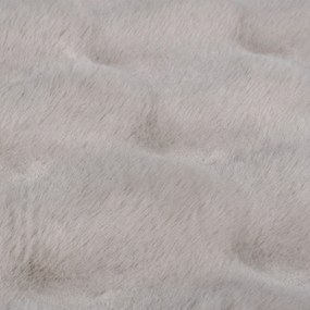 Flair Rugs, Kusový koberec Waffle Faux Fur Grey, 180x290, šedá, obývacia izba