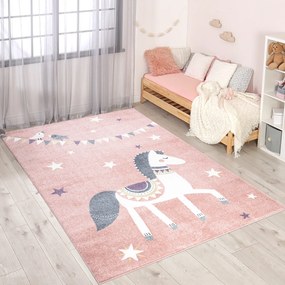 Dekorstudio ANIME vzorovaný koberec pre deti - koník 890 Rozmer koberca: 160x230cm