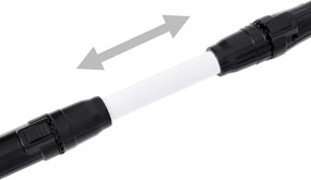 2v1 tyčová reťazová píla/nožnice na živý plot 25/41 cm 710/550W