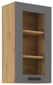Kuchynská skrinka Luna dustgrey/artisan 40GS-90 1F