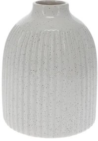 Home Styling Collection Porcelánová váza, 14 x 20 cm Farba: Biela