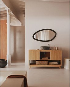 Nástenné zrkadlo s dreveným rámom 60x110 cm Magrit – Kave Home