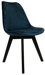Stolička Mia Black granátový