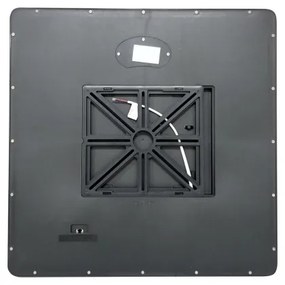 LED Stropné svietidlo LED/24W/230V 3000/4000/6500K 30x30 cm čierna