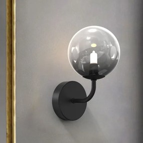 ONLI - Nástenné svietidlo PALOMA 1xG9/10W/230V čierna/dymová