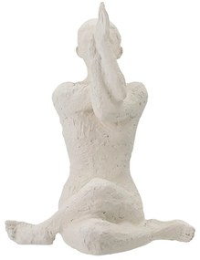 Biela soška Bloomingville Adalina, výška 17,5 cm