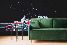 Fototapeta ovocné ľadové kocky