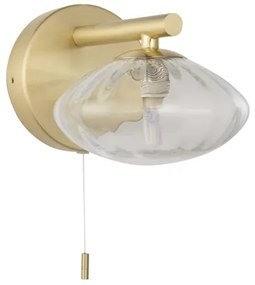 Endon 97182 - Kúpeľňové nástenné svietidlo MOBIAS 1xG9/3W/230V IP44 mosadz