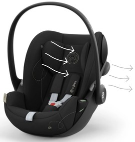 Autosedačka Cybex CLOUD G i-Size Moon Black 2024