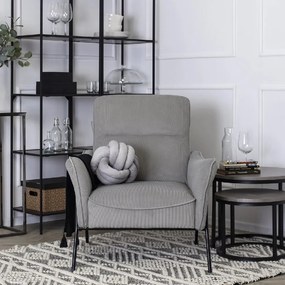 PROXIMA.store - Dizajnové kreslo ALBERTO FARBA: béžová