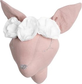 Dekorácia do detskej izby srnka - ružová