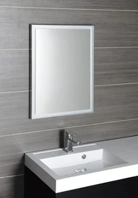 Sapho Sapho, LUMINAR LED podsvietené zrkadlo v ráme 600x800mm, chróm, NL557
