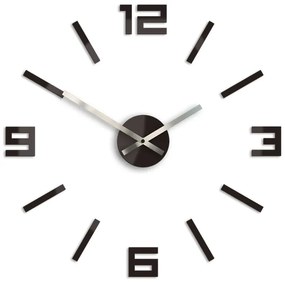 Moderné nástenné hodiny ARABIC WENGE wenge