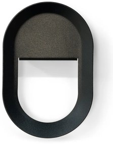 Čierny nástenný oceľový háčik Coucou – Spinder Design